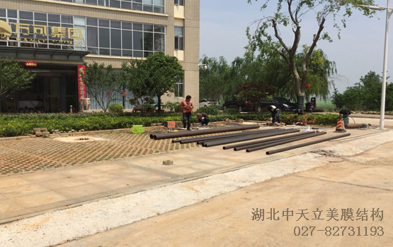 钢结构现场加工防腐工作