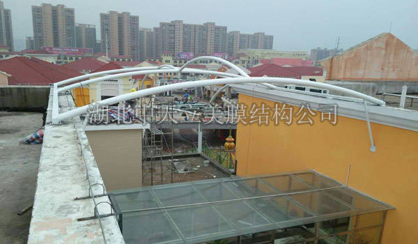 盘龙城奥特莱斯顶棚膜结构施工图