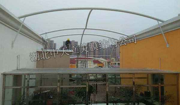 盘龙城奥特莱斯顶棚膜结构施工图