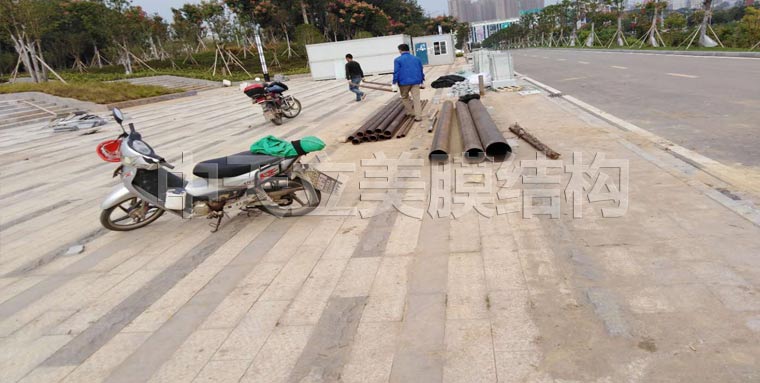 中天立美 -钢结构进场