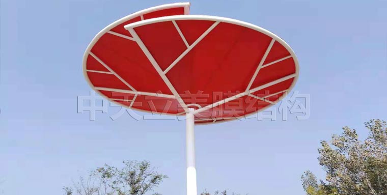 中天立美 -张拉膜完工照