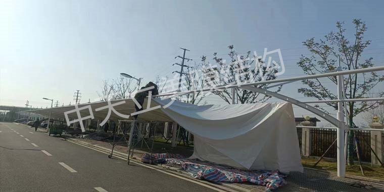 停车棚厂家膜结构