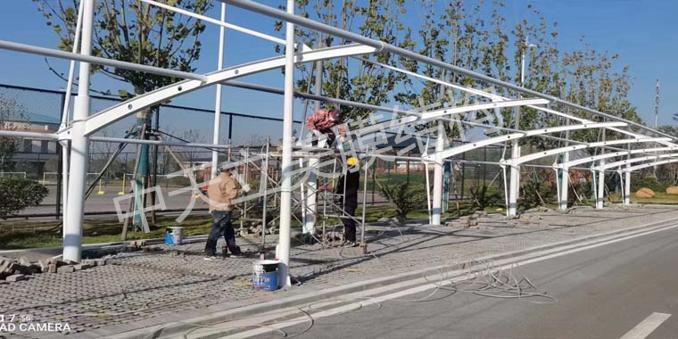 车棚厂家膜结构